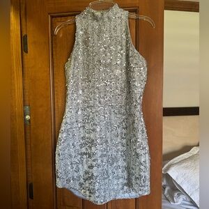 Amanda Uprichard Sequin Mini Dress